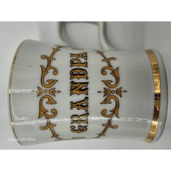 Vintage Grandpa Coffee Mug Made by Knobler Japan - Picture 7 of 7